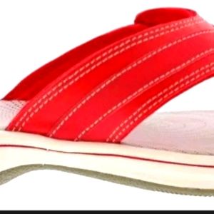 CLARKS WOMEN'S BREEZE SEA LIGHTWEIGHT FLIP-FLOPS Sz 11